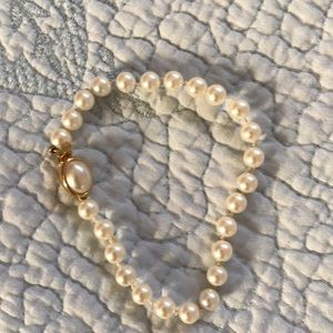 Talbots Faux Pearl Bracelet